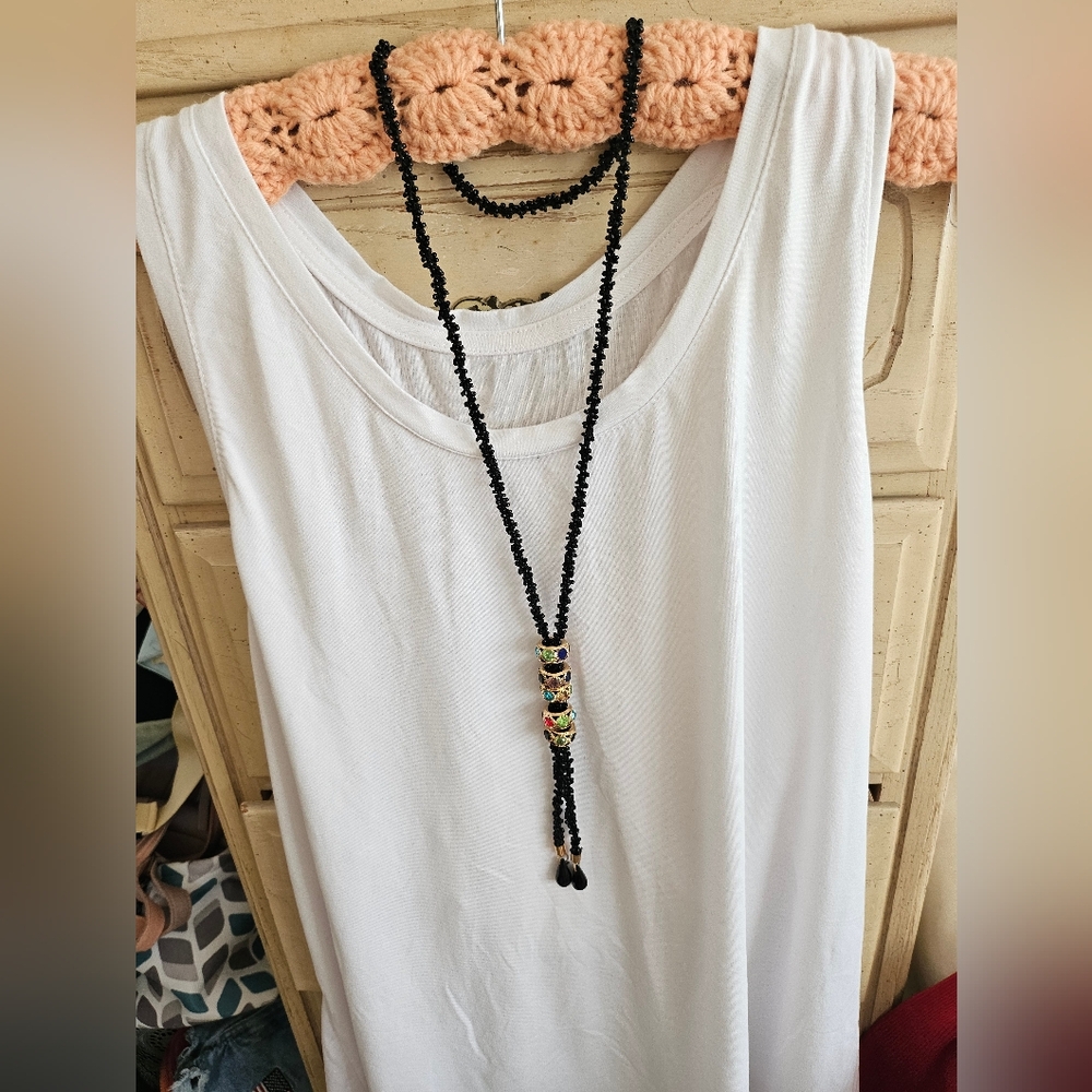 ♡BOHO Long Pendant Necklace NWOT